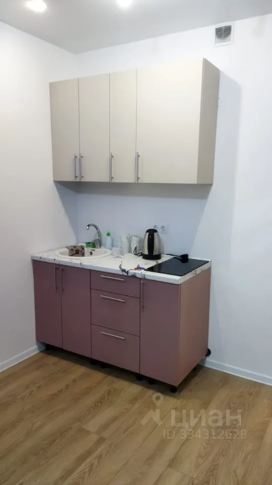 Студия, 20 м², 2/23 этаж