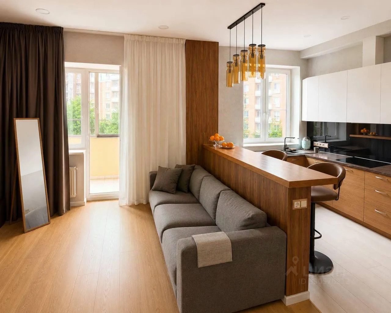 3-комн. квартира, 74,4 м², 6/13 этаж