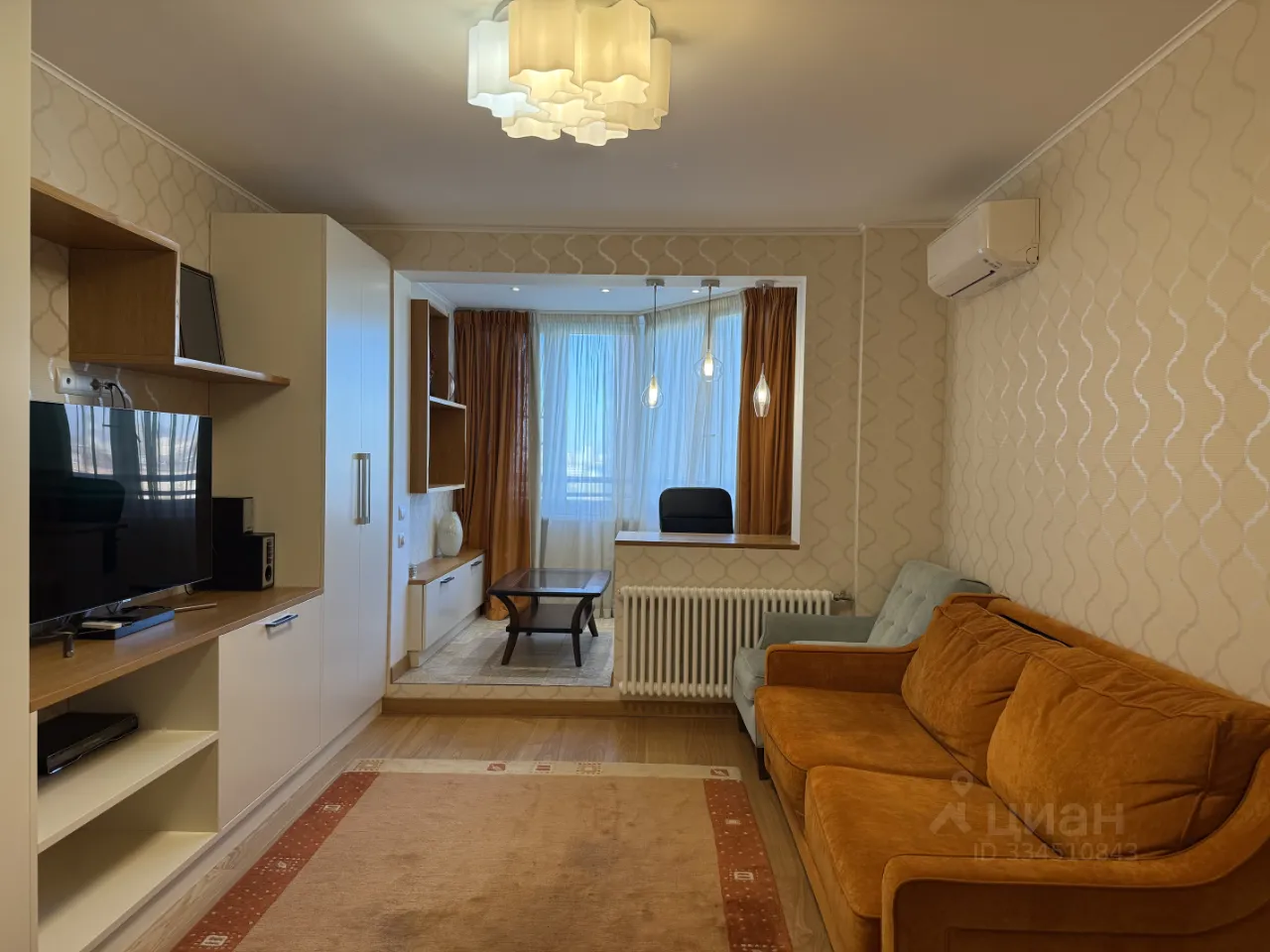 3-комн. квартира, 75,9 м², 7/25 этаж