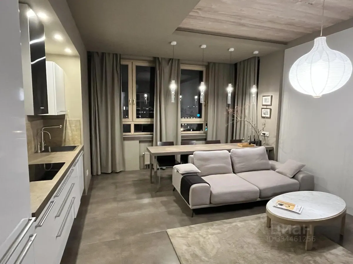 2-комн. квартира, 57 м², 9/21 этаж
