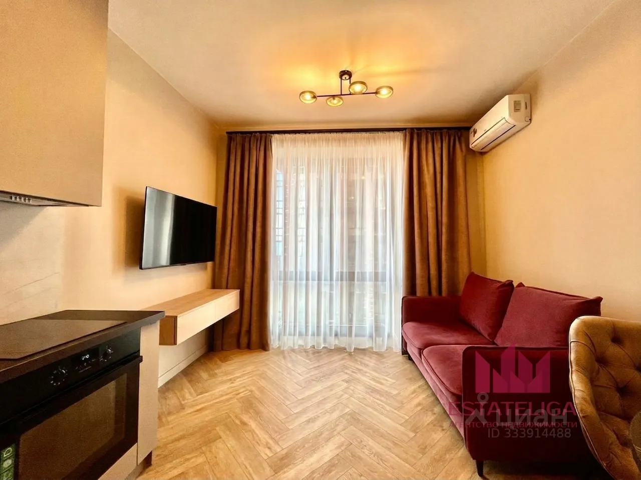 1-комн. квартира, 39,3 м², 6/30 этаж