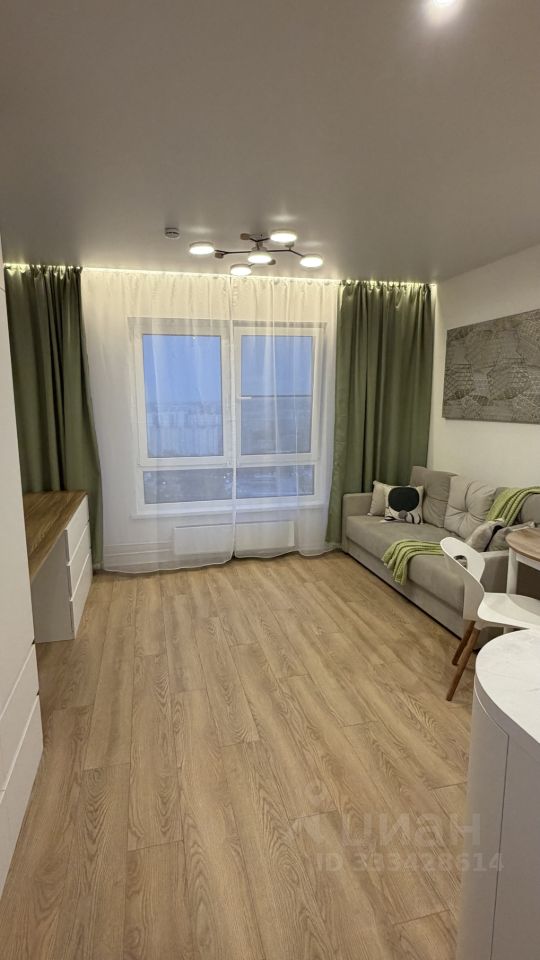 Студия, 24 м², 30/33 этаж