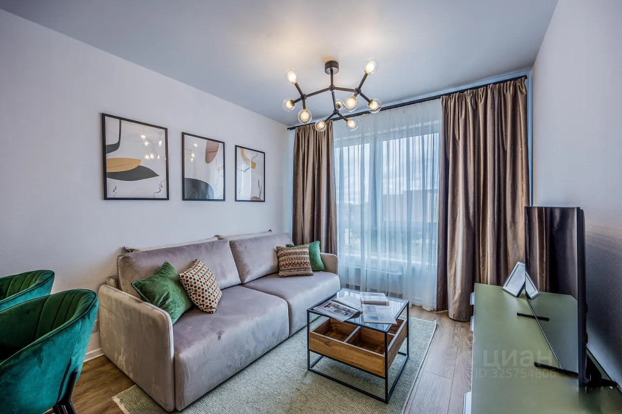 2-комн. квартира, 36 м², 7/22 этаж