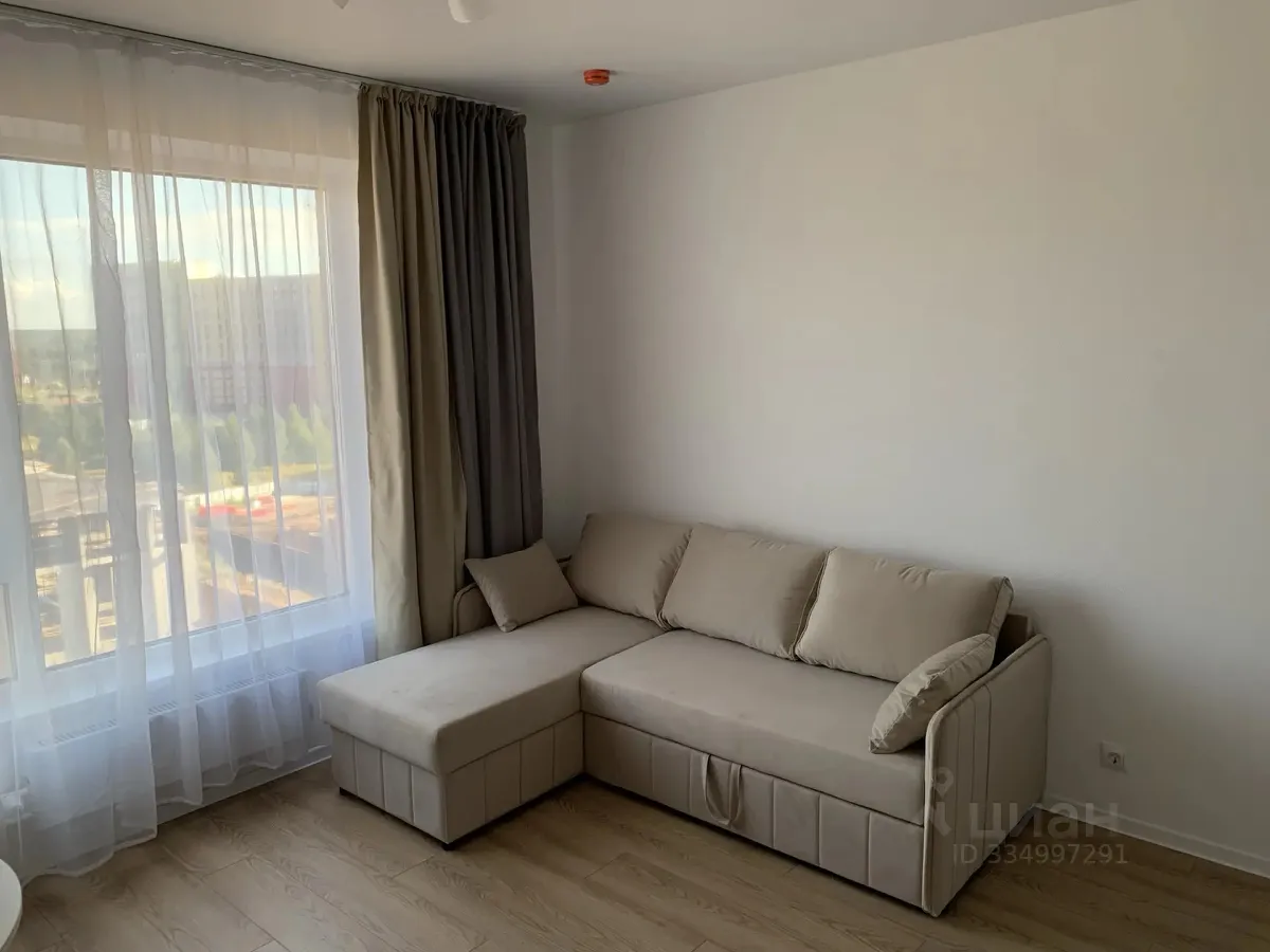 Студия, 21,7 м², 6/9 этаж