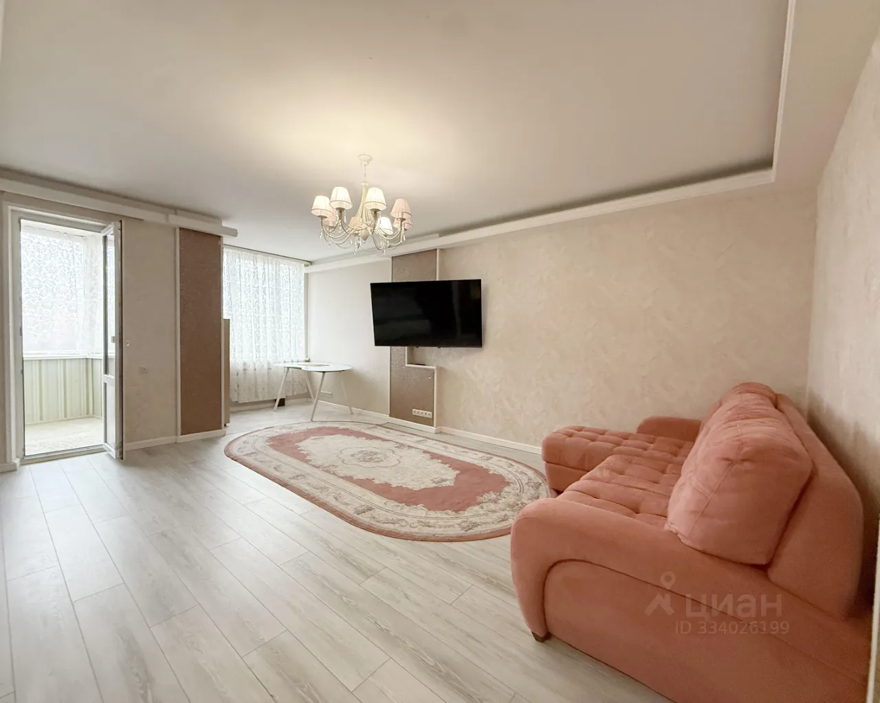 1-комн. квартира, 62,1 м², 7/16 этаж