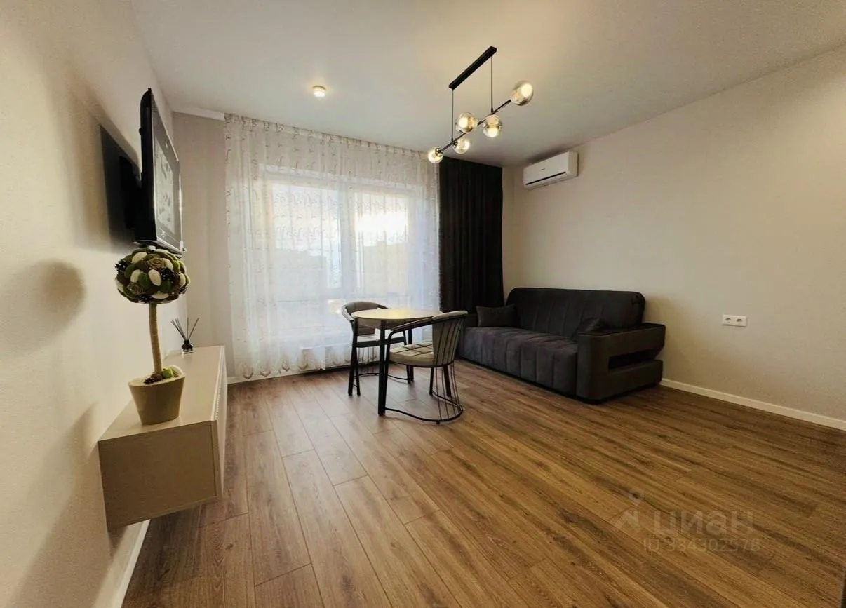Студия, 27 м², 23/33 этаж