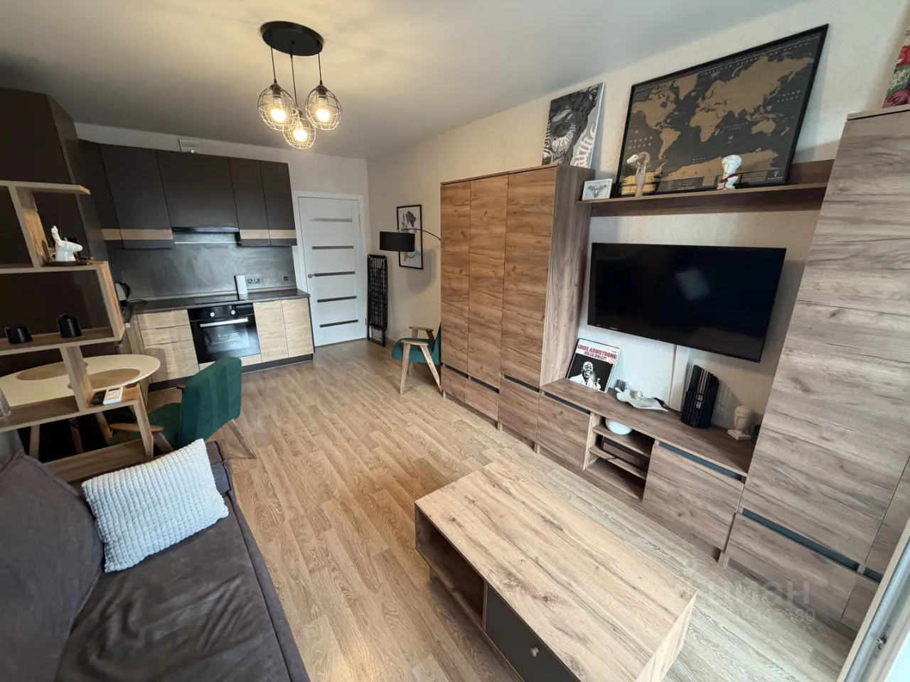 Студия, 30 м², 11/15 этаж