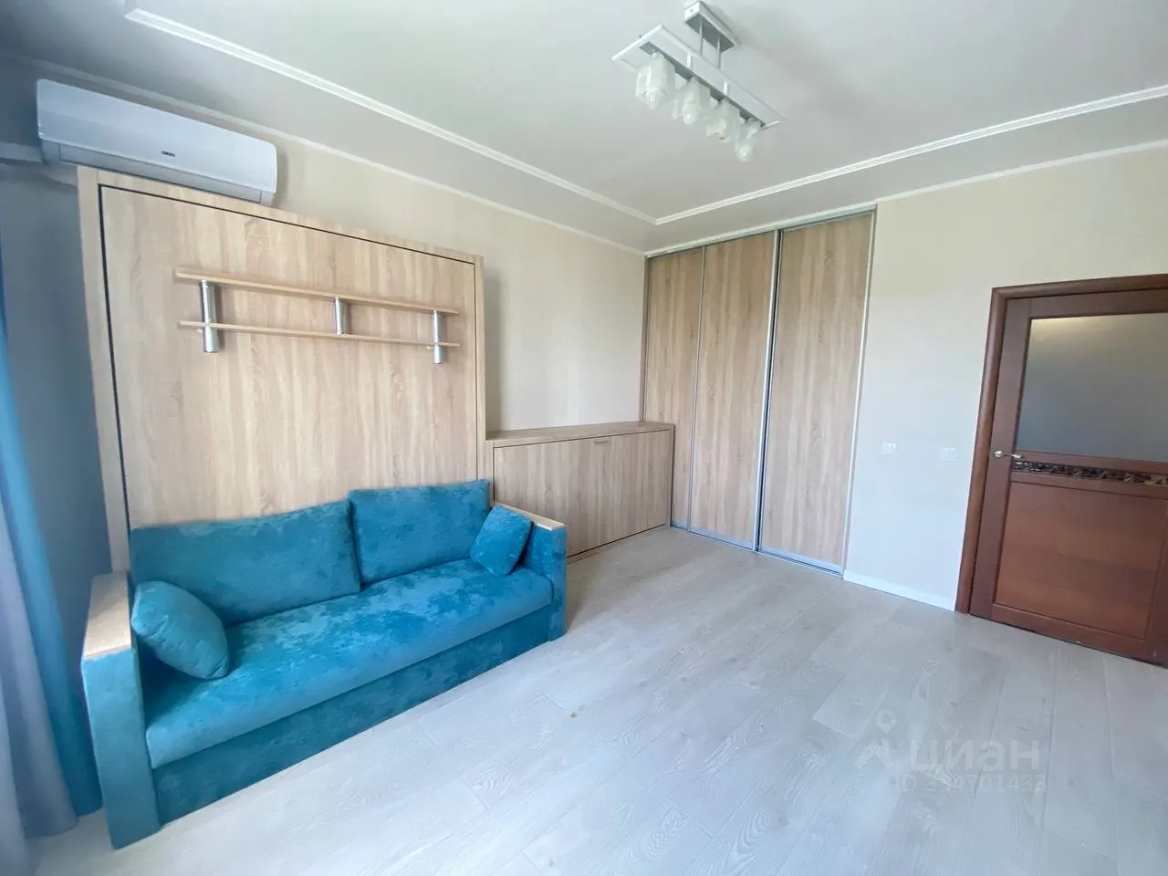 1-комн. квартира, 38,4 м², 10/17 этаж