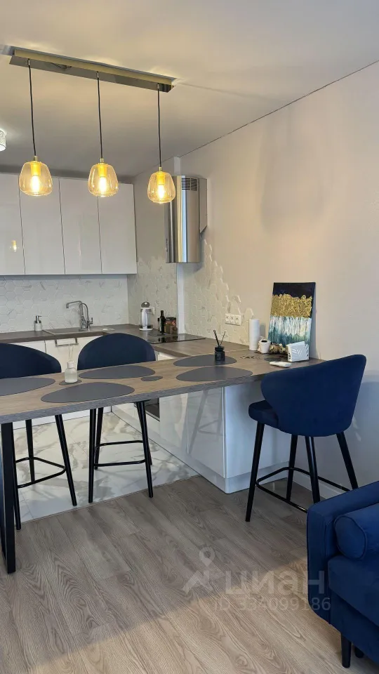 1-комн. квартира, 43,9 м², 2/33 этаж