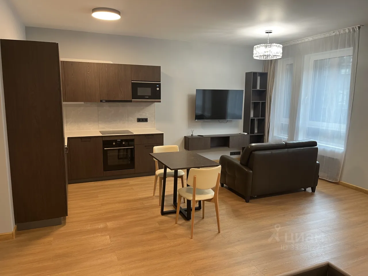 1-комн. квартира, 51,6 м², 2/12 этаж