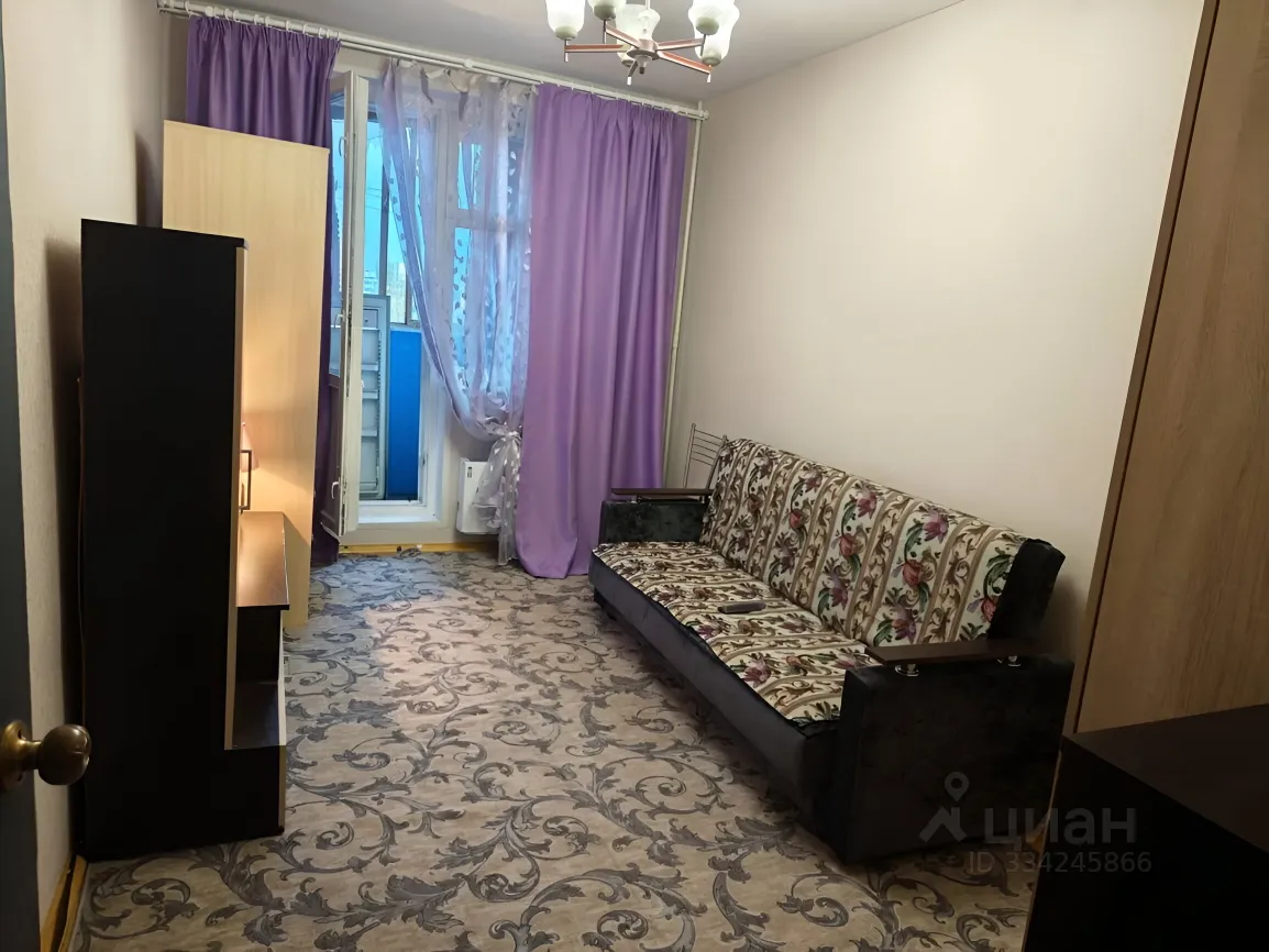 2-комн. квартира, 52 м², 6/12 этаж