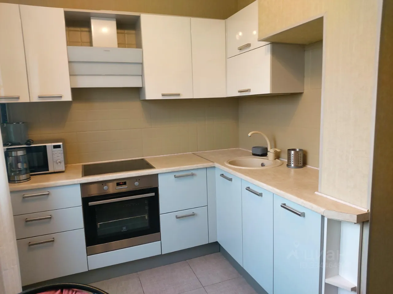1-комн. квартира, 37,6 м², 9/17 этаж