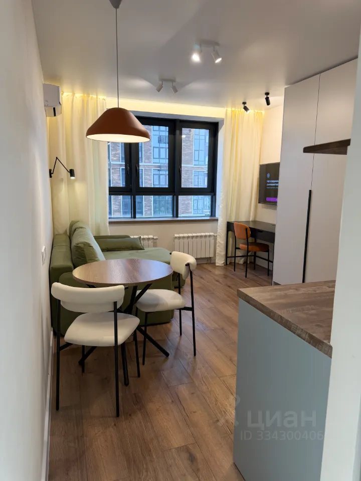 Студия, 24,9 м², 11/30 этаж