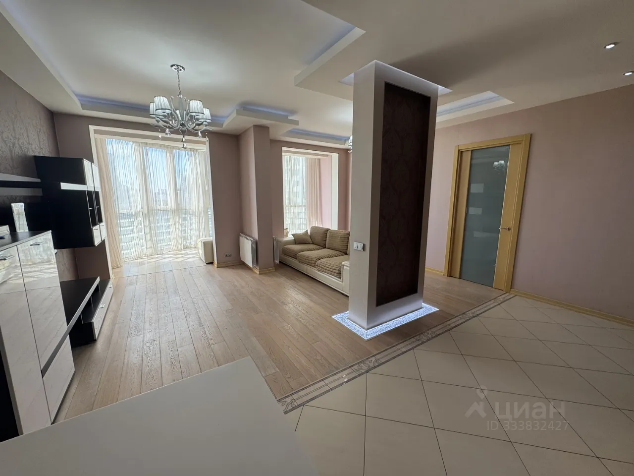 3-комн. квартира, 96 м², 8/33 этаж