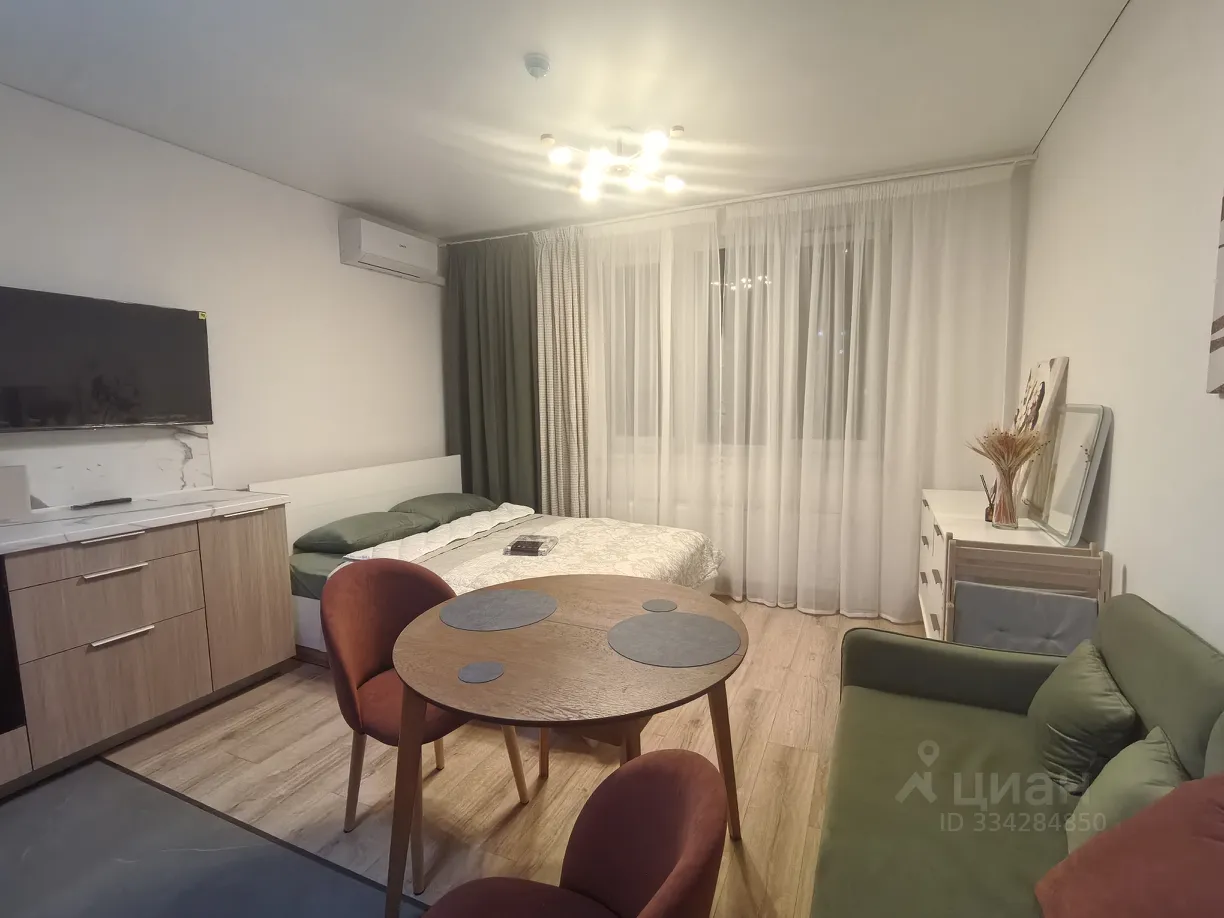 Студия, 25,2 м², 8/32 этаж