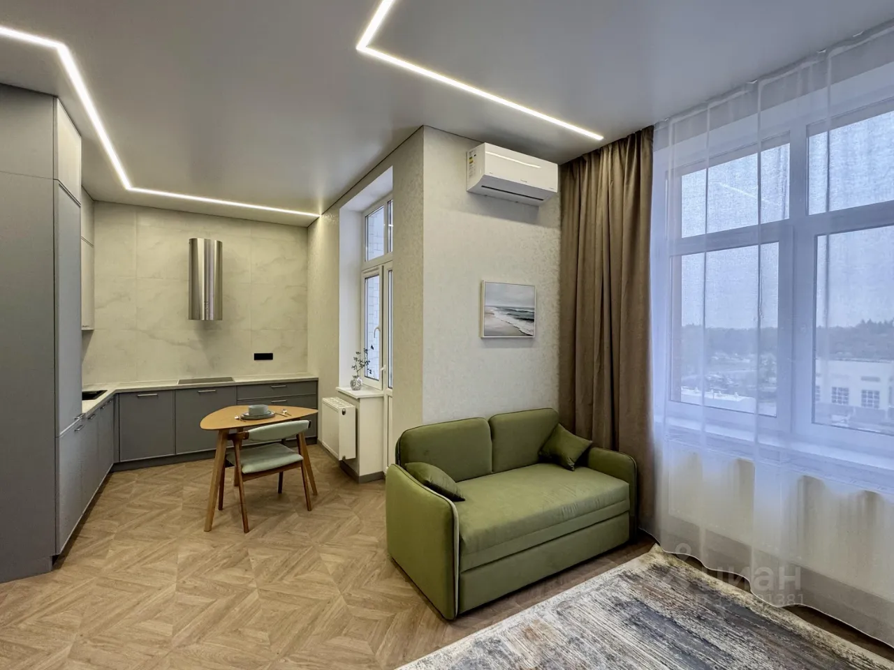 1-комн. квартира, 36 м², 7/24 этаж