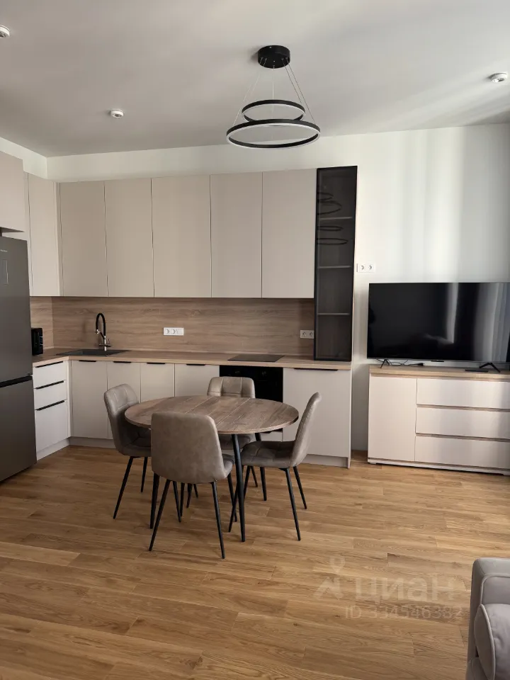 Студия, 34,3 м², 38/46 этаж