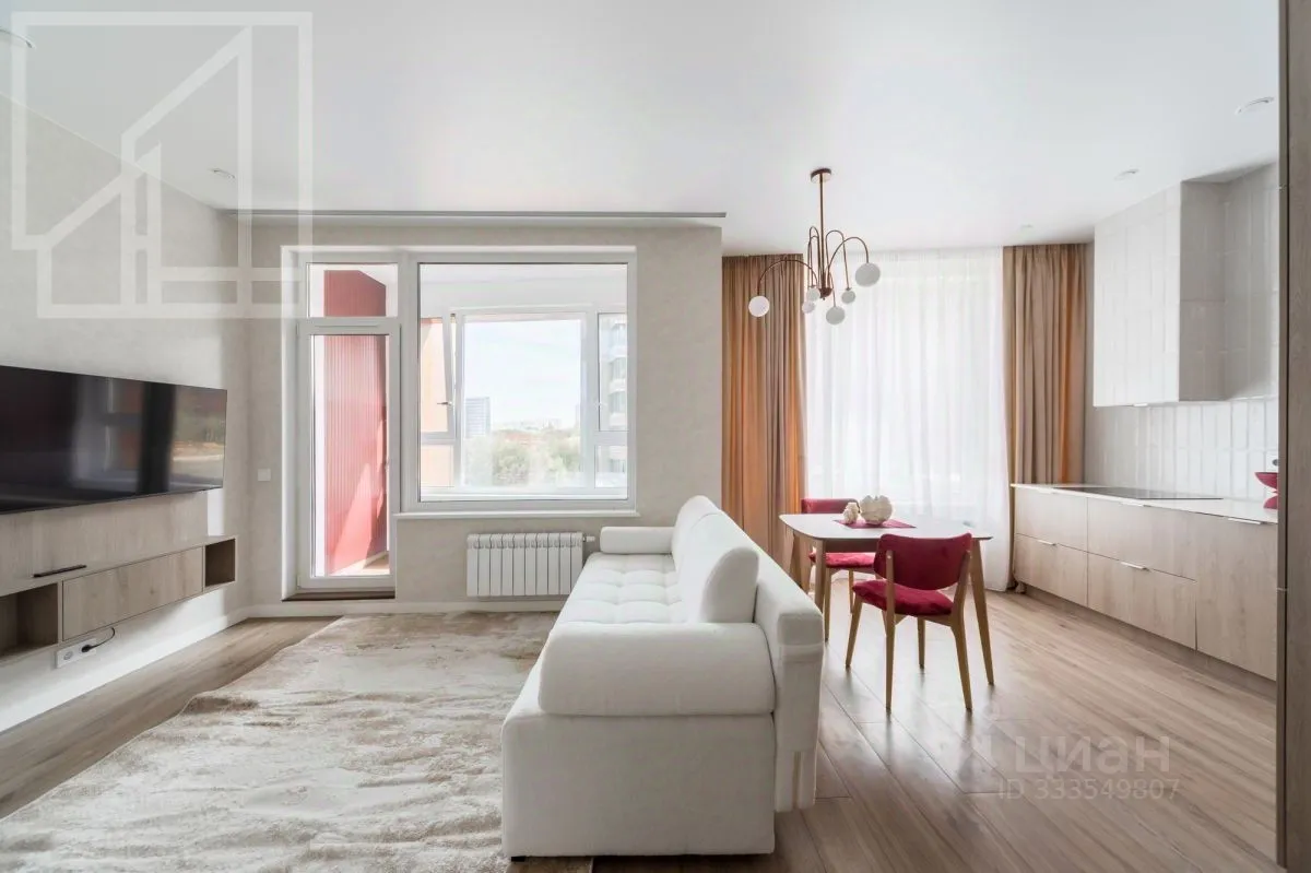 2-комн. квартира, 50 м², 4/29 этаж