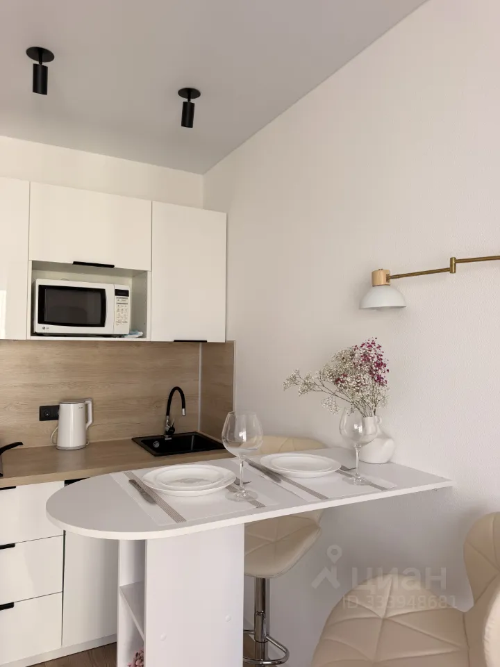 Студия, 20 м², 12/15 этаж