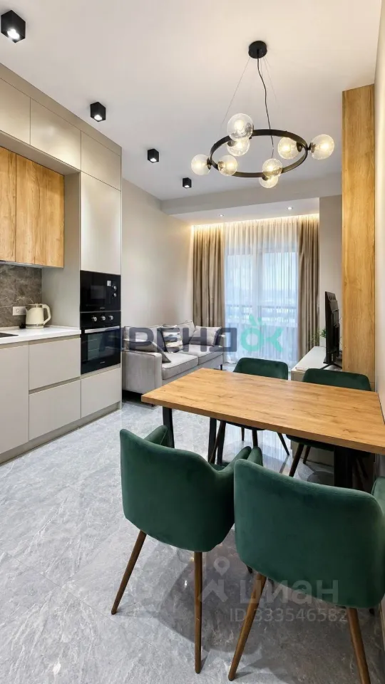 2-комн. квартира, 46 м², 22/25 этаж