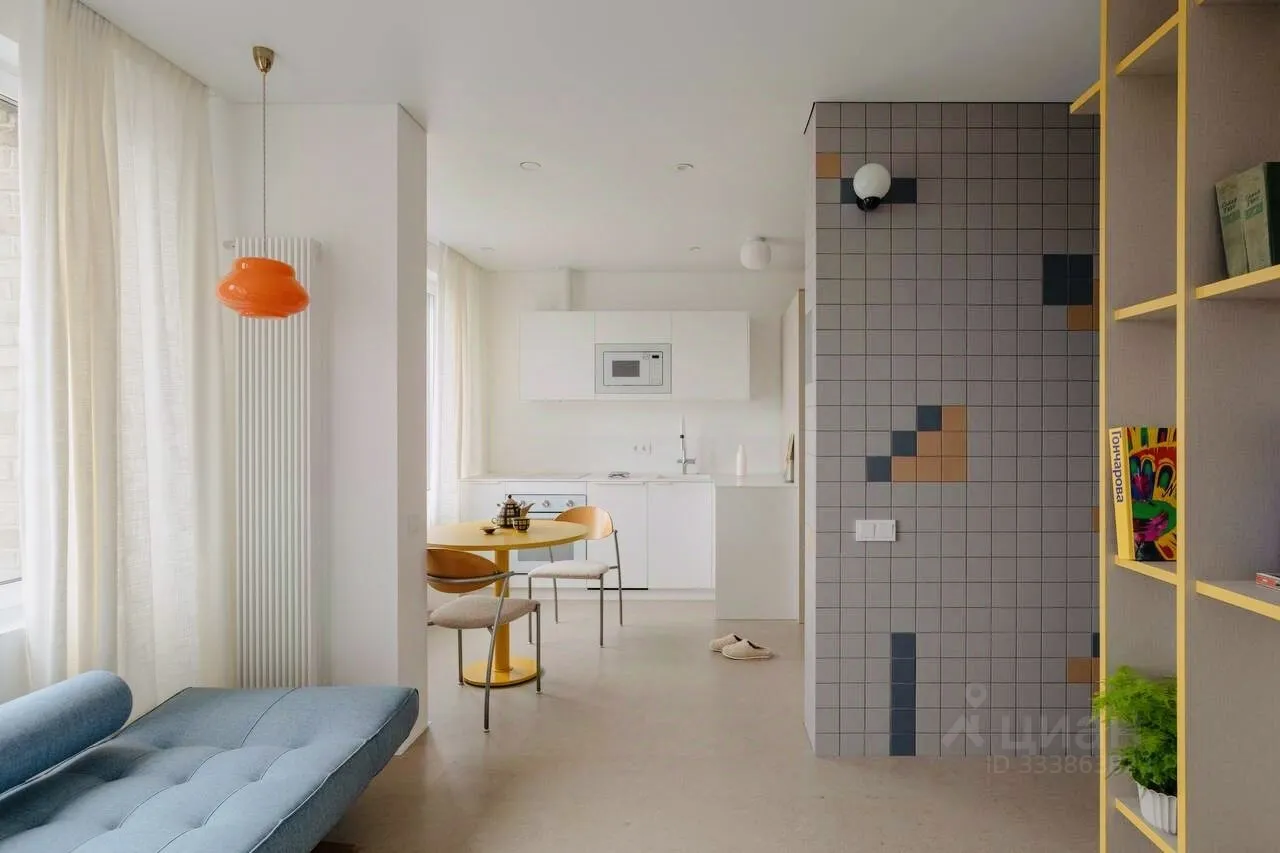 1-комн. квартира, 38 м², 12/22 этаж