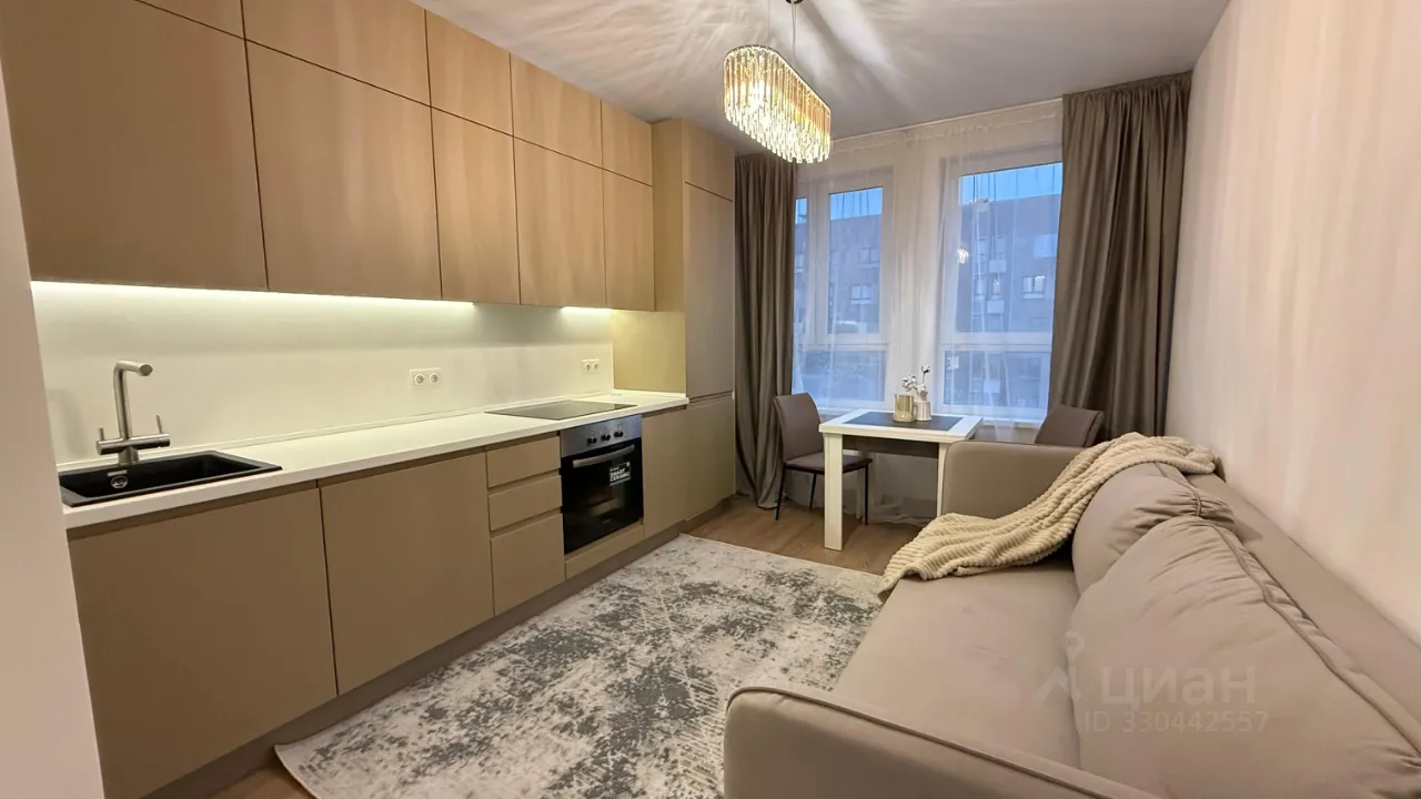 2-комн. квартира, 59 м², 15/17 этаж