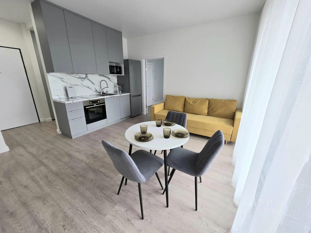 1-комн. квартира, 41,1 м², 6/30 этаж