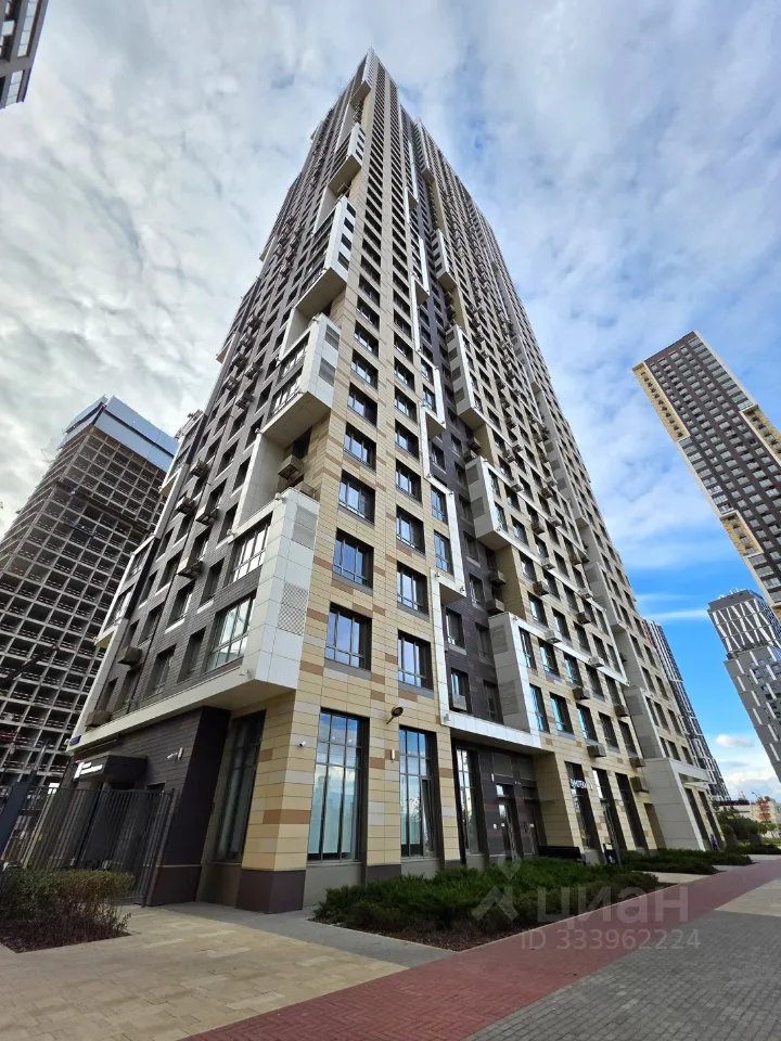 3-комн. квартира, 62,5 м², 29/43 этаж