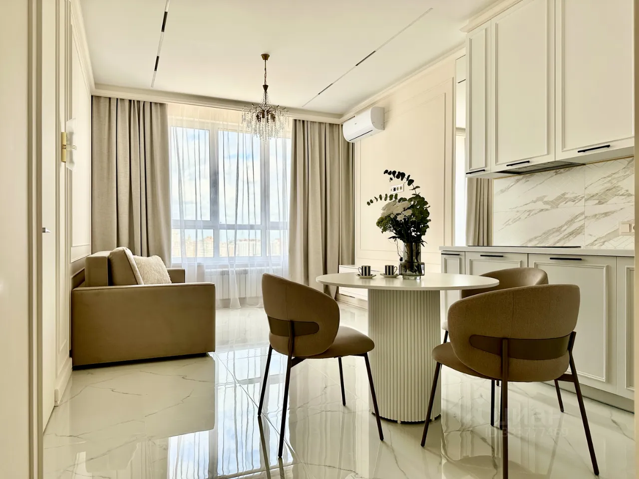 1-комн. квартира, 46,2 м², 28/43 этаж