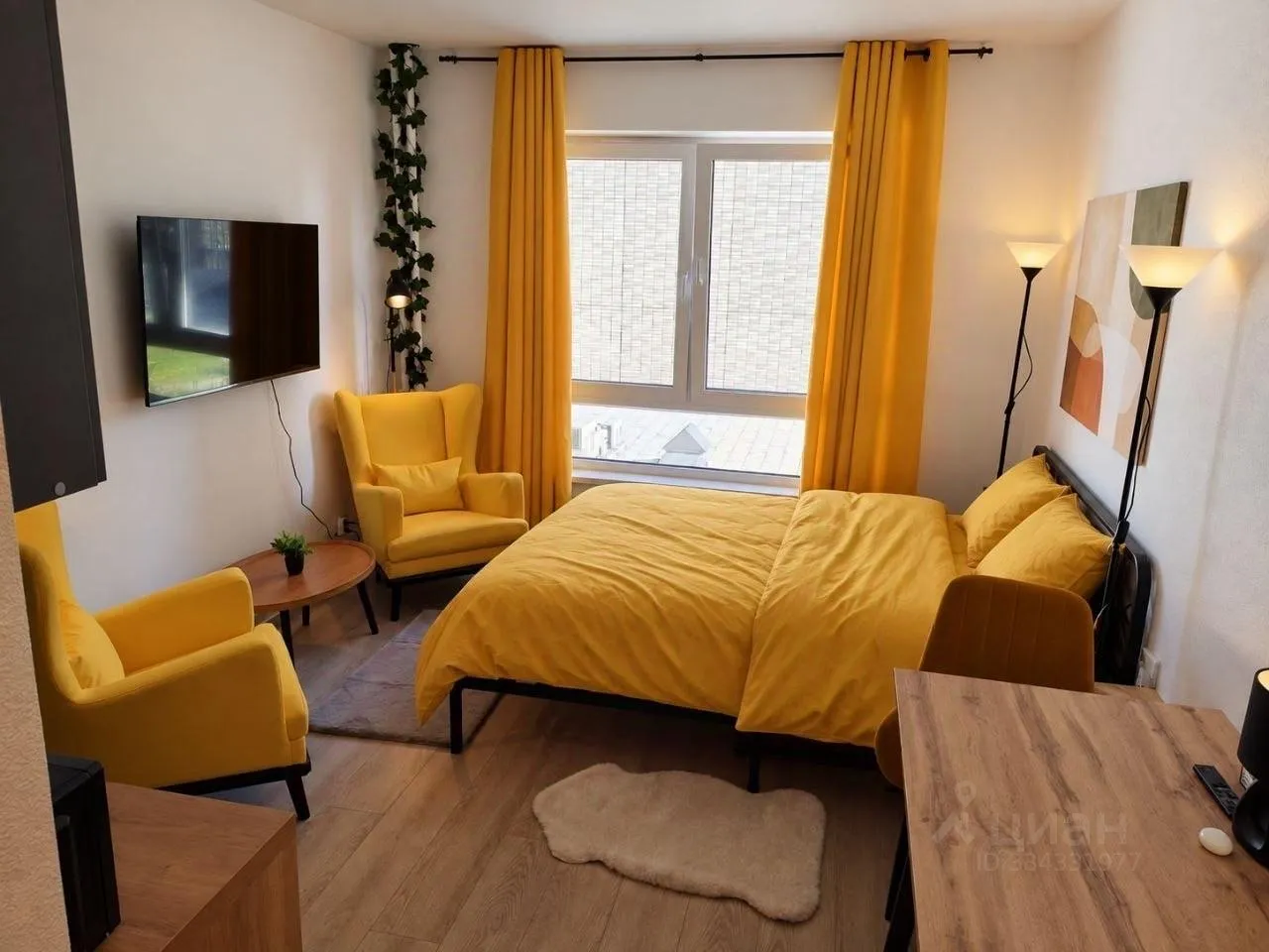 Студия, 20 м², 3/15 этаж