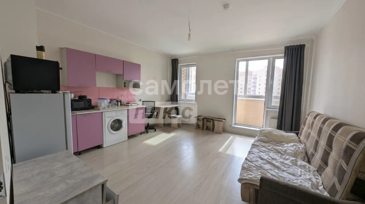 Студия, 27,8 м², 5/11 этаж
