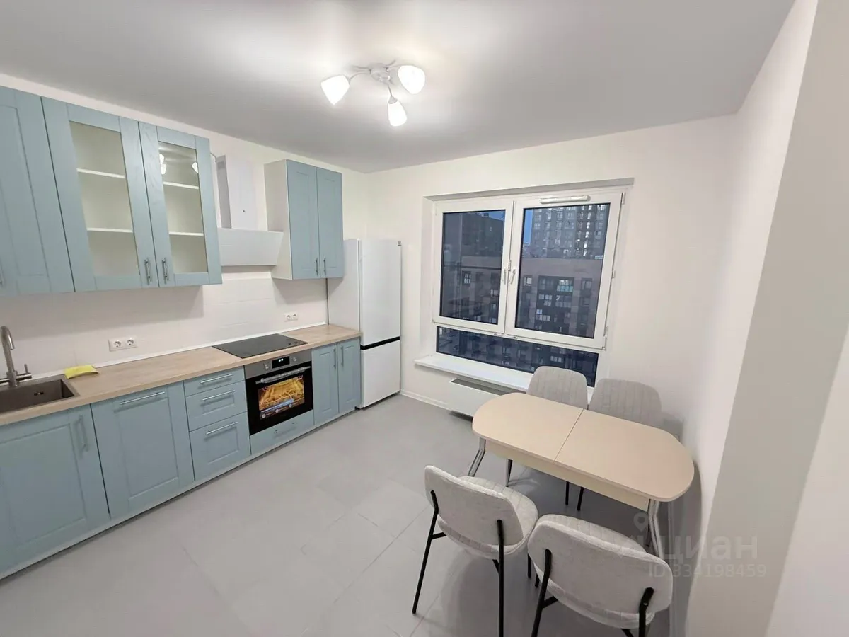 1-комн. квартира, 38 м², 12/17 этаж