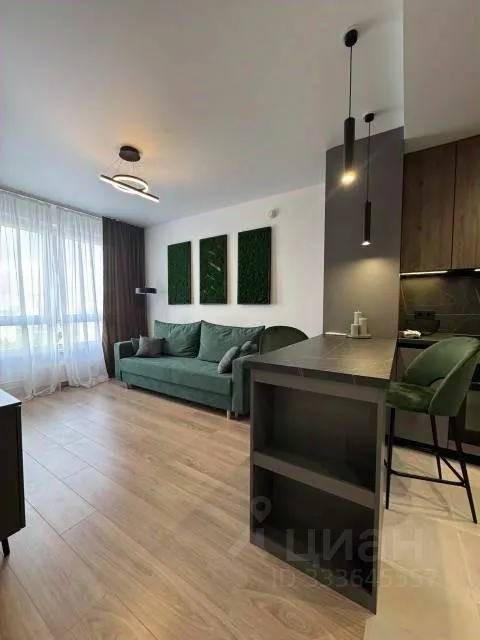 2-комн. квартира, 40 м², 20/33 этаж