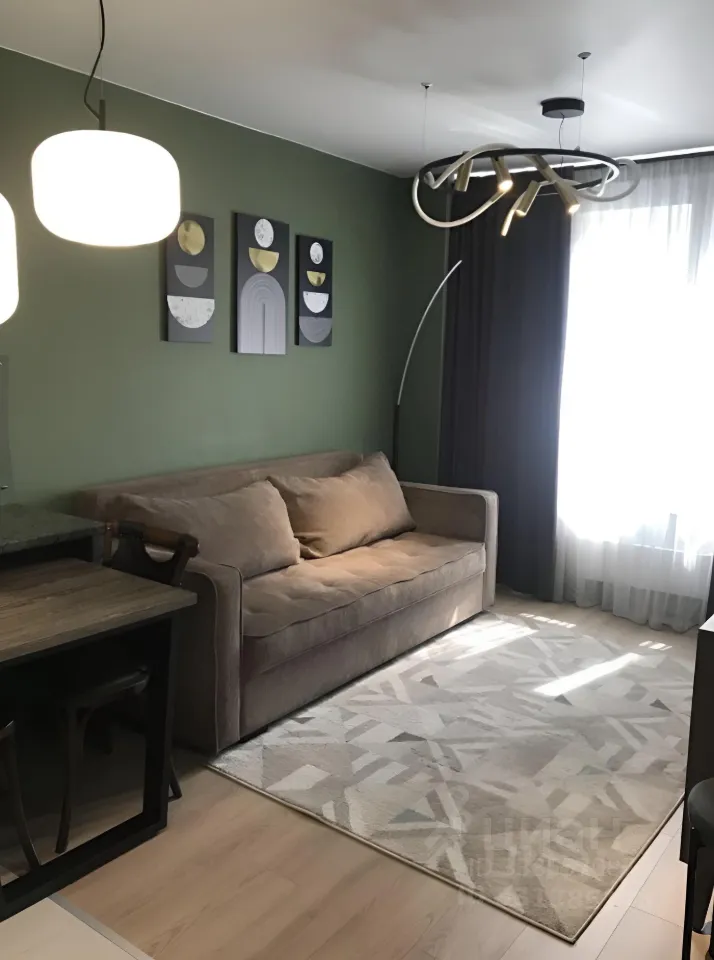 2-комн. квартира, 44,5 м², 17/25 этаж
