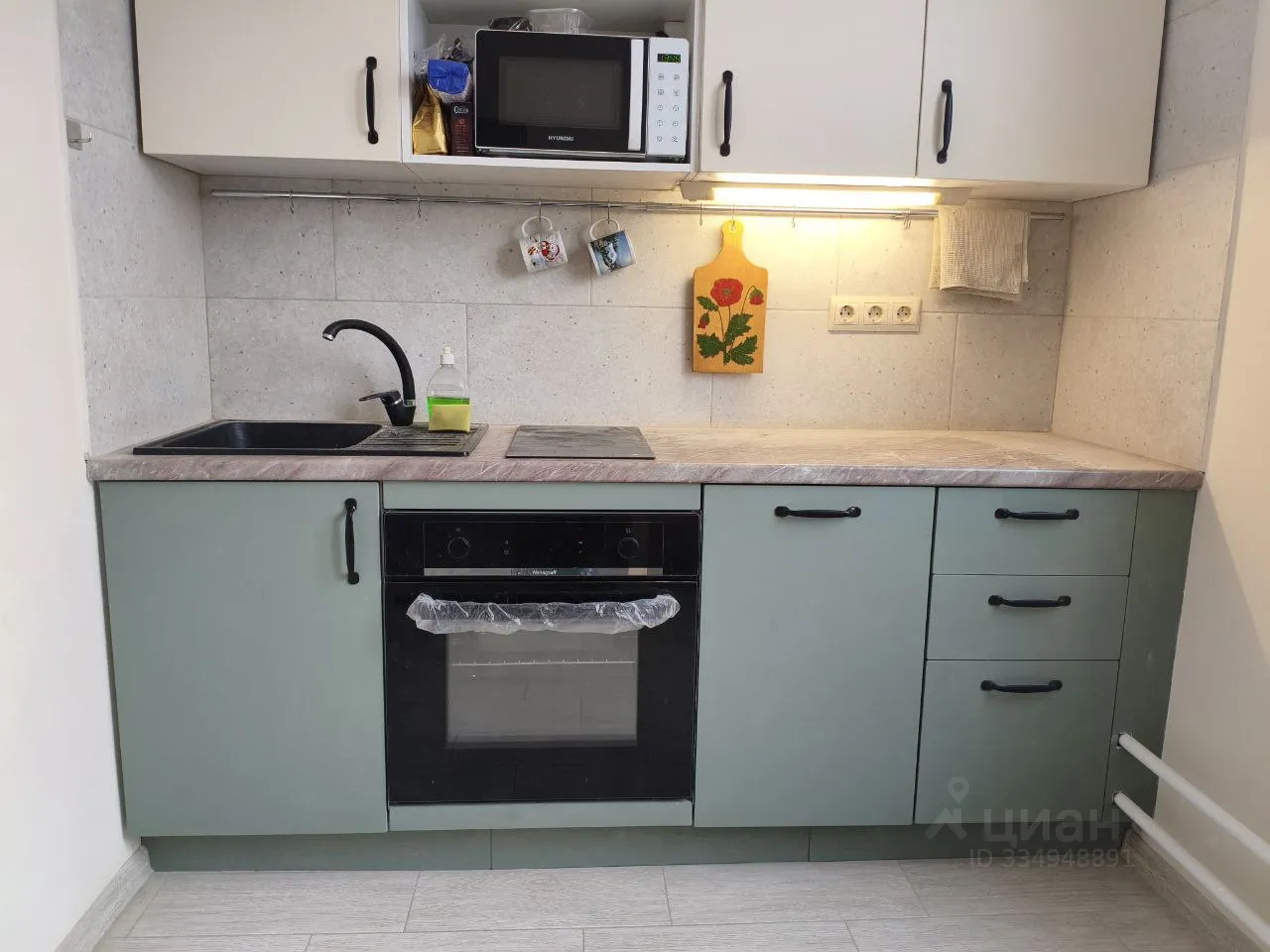 1-комн. квартира, 32 м², 5/12 этаж