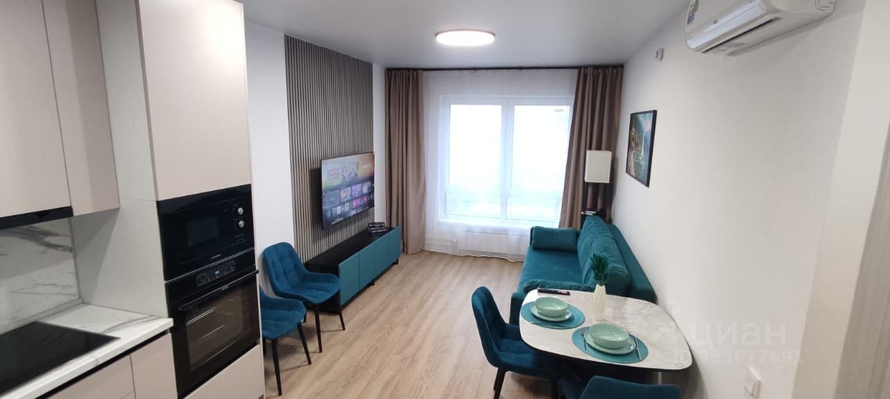 1-комн. квартира, 36 м², 22/33 этаж