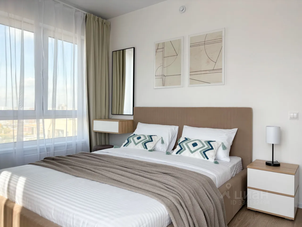 2-комн. квартира, 47,7 м², 28/35 этаж