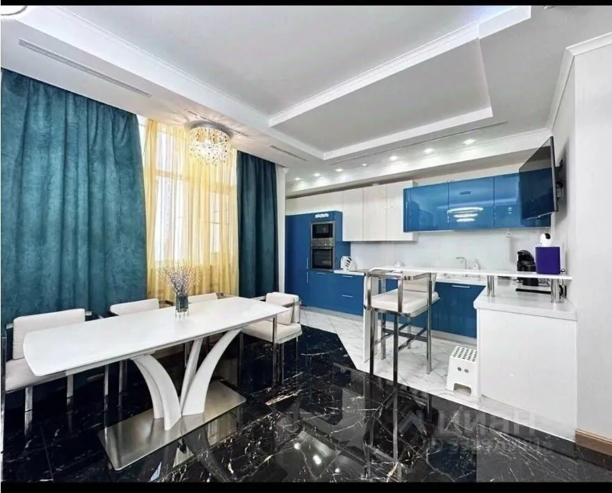 3-комн. квартира, 106,7 м², 13/40 этаж