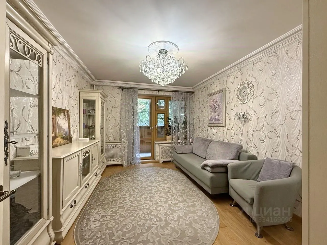 2-комн. квартира, 54 м², 2/16 этаж