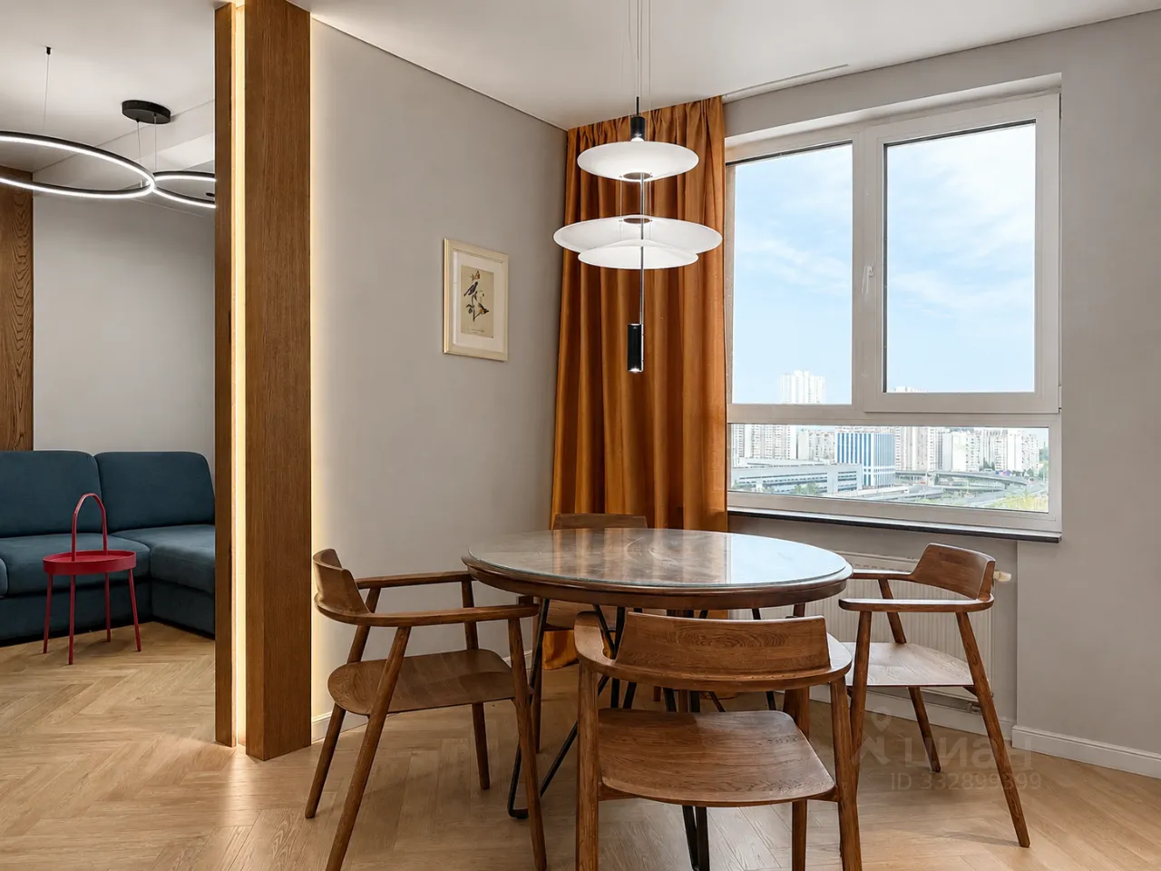 3-комн. квартира, 70 м², 18/25 этаж