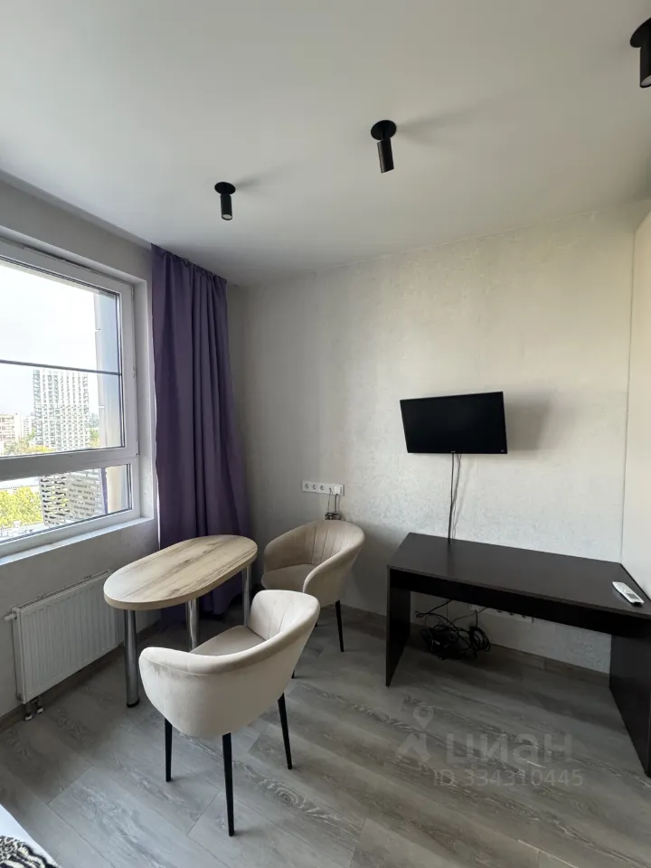 Студия, 25 м², 13/16 этаж