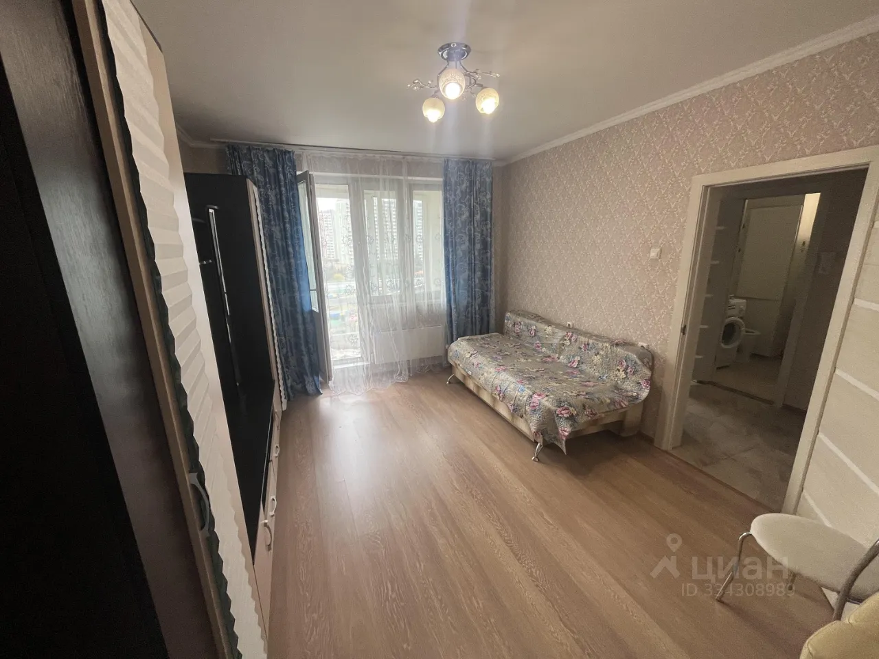1-комн. квартира, 34,5 м², 8/19 этаж