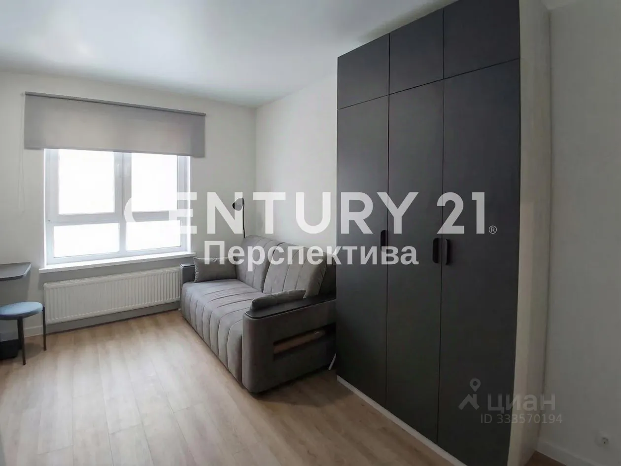 Студия, 18 м², 3/16 этаж