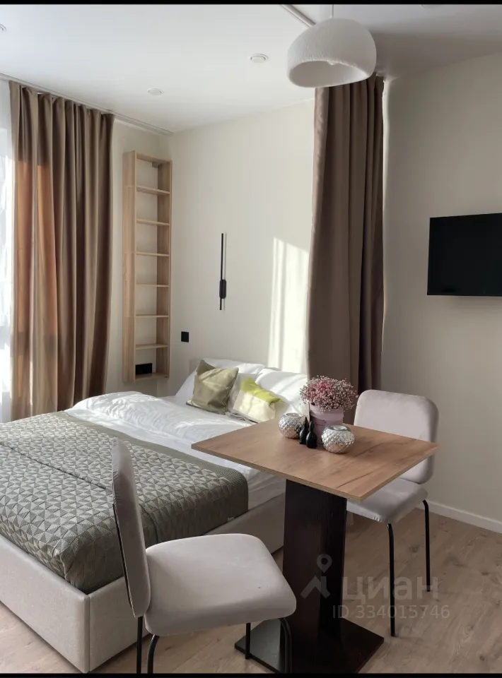 Студия, 24 м², 33/33 этаж