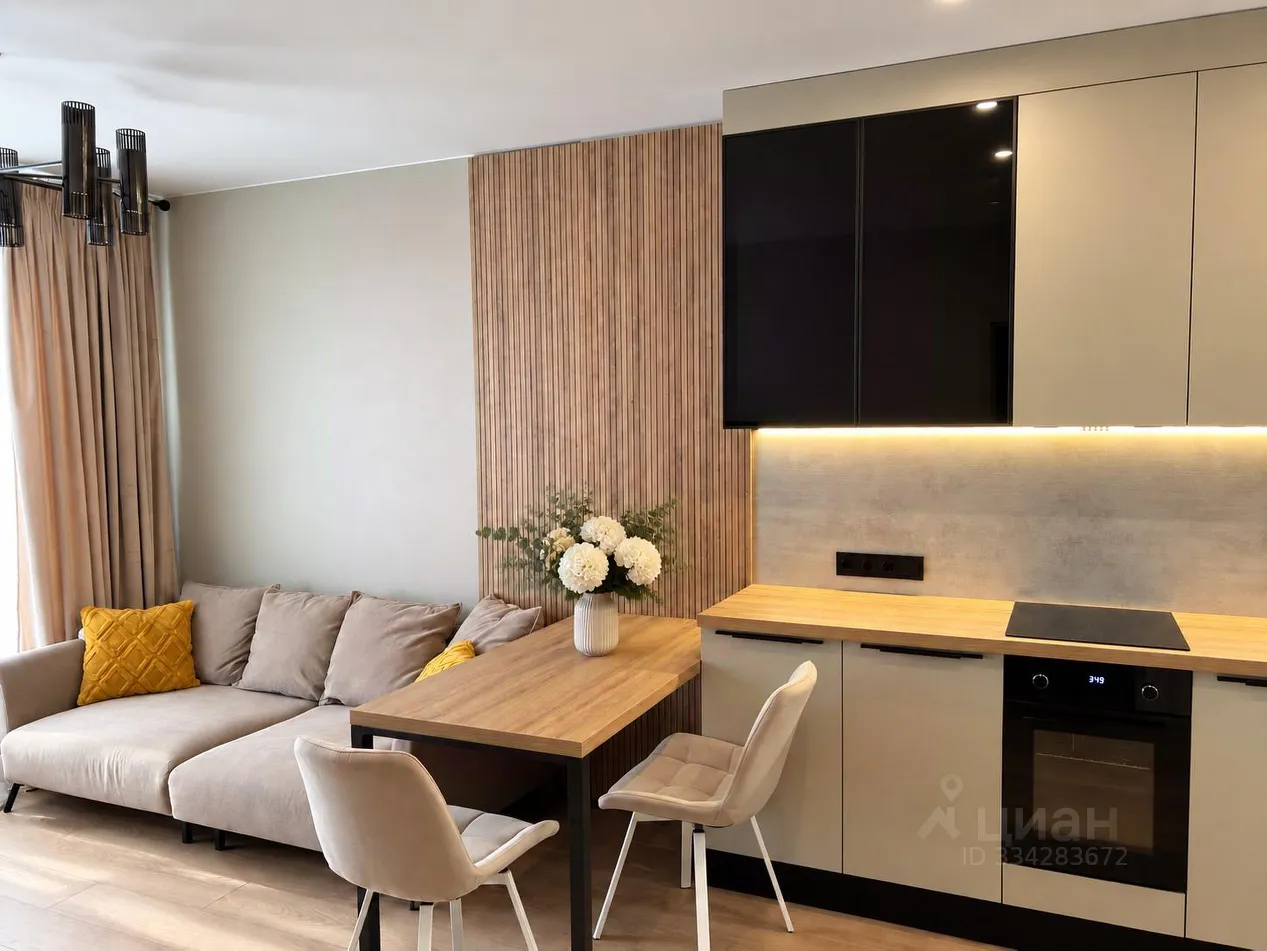 2-комн. квартира, 41,3 м², 36/38 этаж