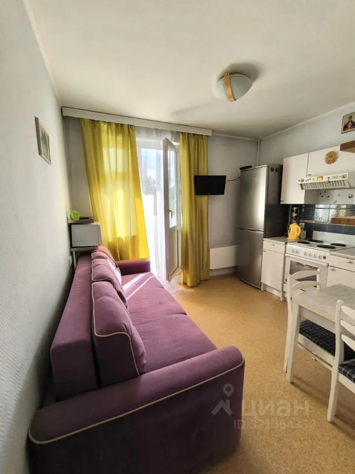 1-комн. квартира, 37,6 м², 5/17 этаж