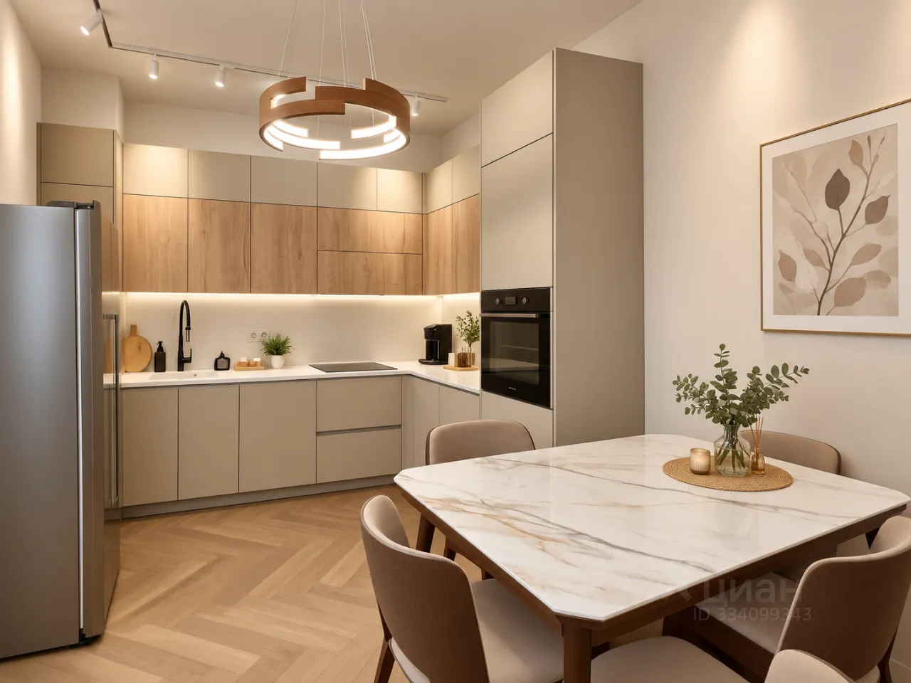 2-комн. квартира, 41,6 м², 3/20 этаж