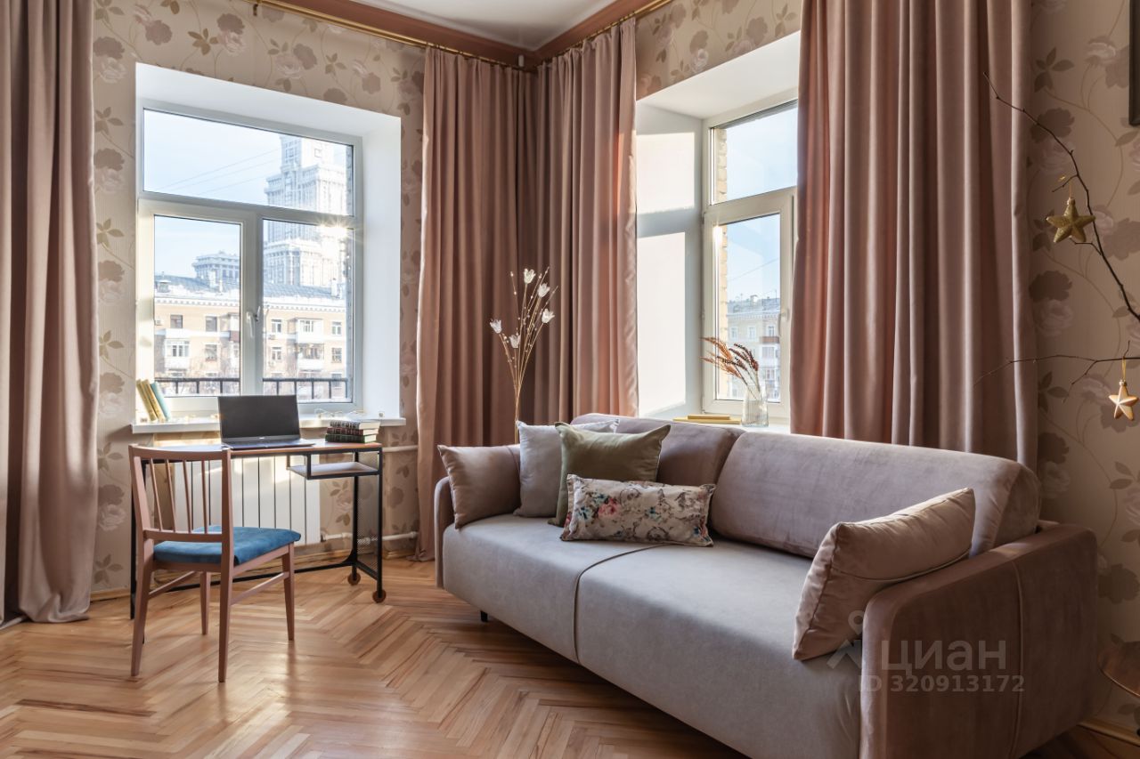 3-комн. апартаменты, 86 м², 6/6 этаж