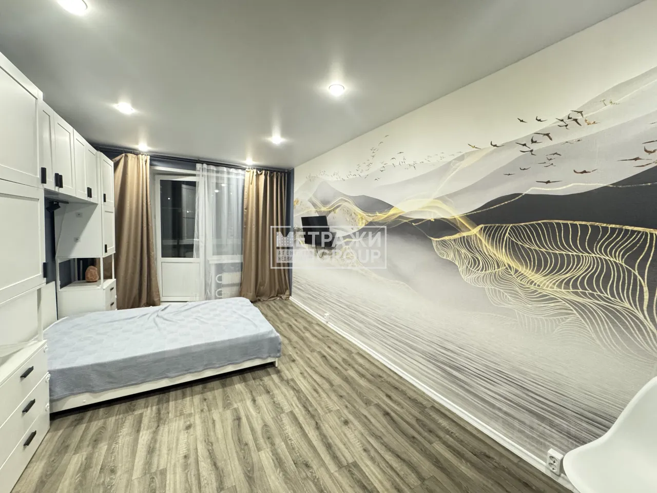 1-комн. квартира, 37,1 м², 7/9 этаж