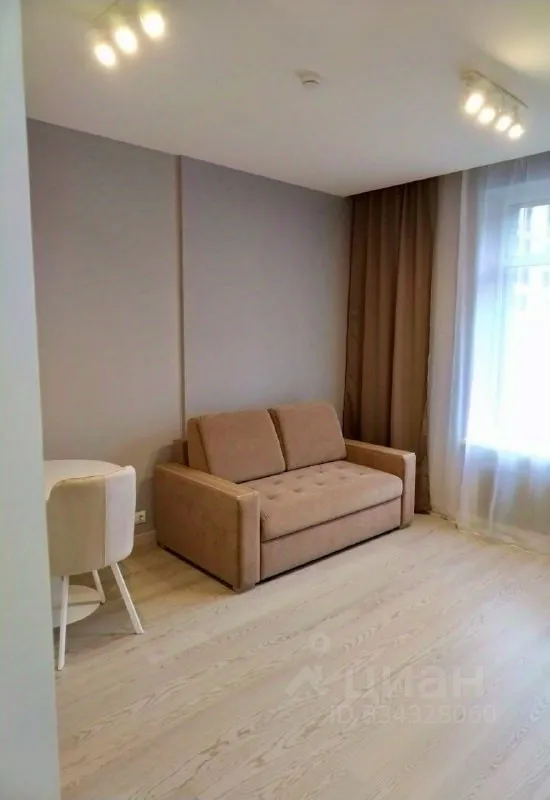 Студия, 30 м², 10/16 этаж
